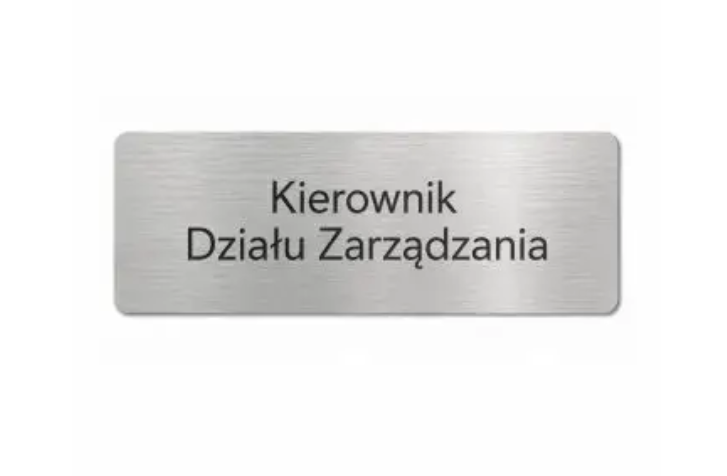 Jak oznakować biuro lub lokal firmy? Tabliczki i szyldy na drzwi
